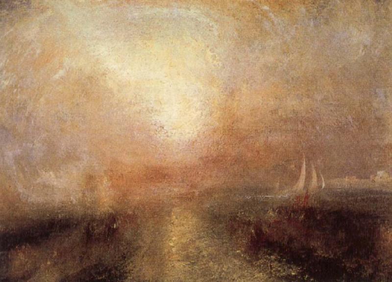 Joseph Mallord William Turner Yacht Approaching the Coast china oil painting image